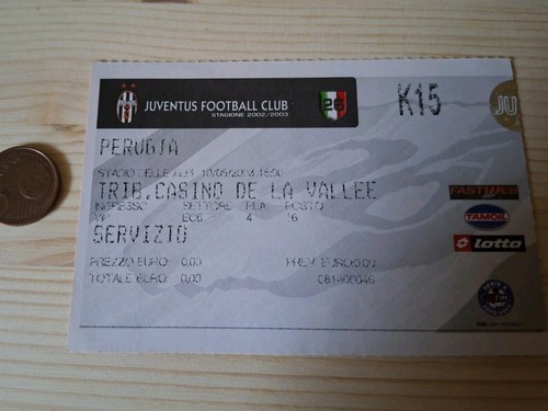 Biglietto stadio juventus - biglietto,
